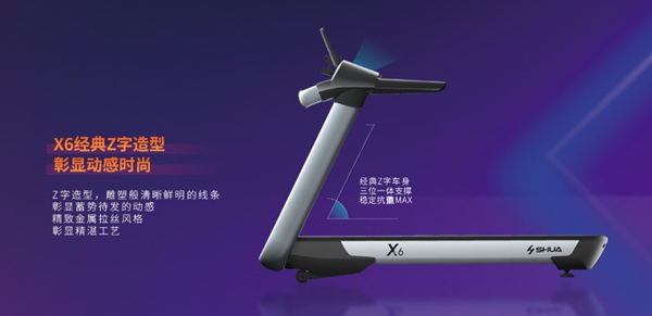 室内健身器材-壹号娱乐X6心率版跑步机