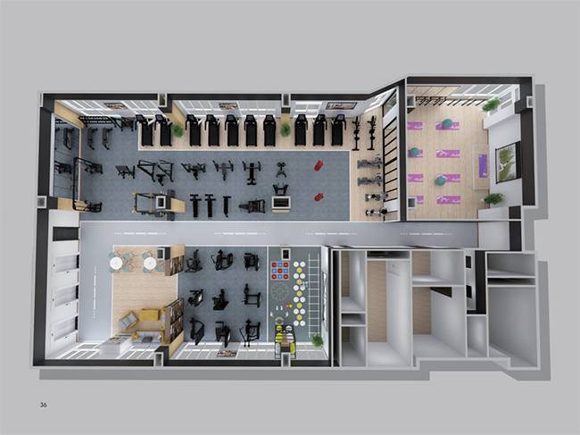 房地产健身器材解决方案-壹号娱乐健身器材