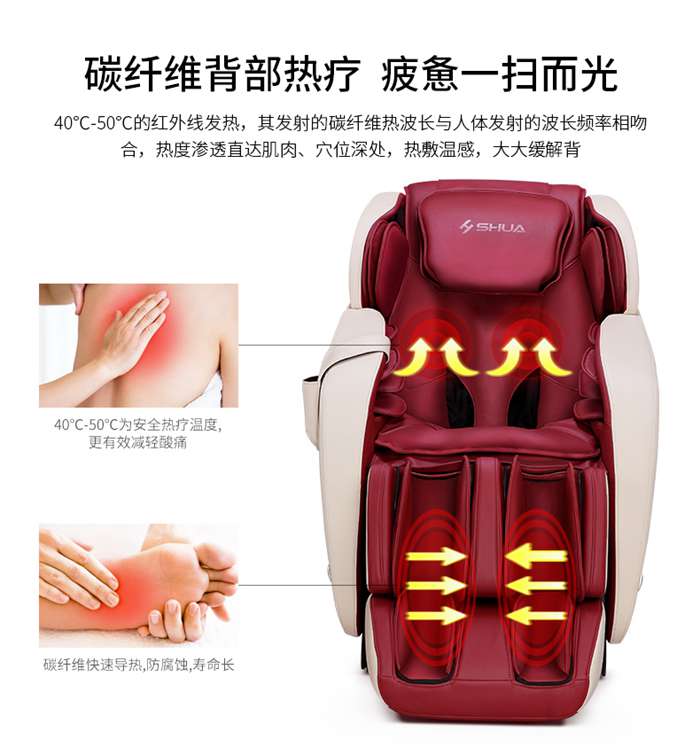 壹号娱乐健身器材-家用智能按摩椅SH-M6800-1