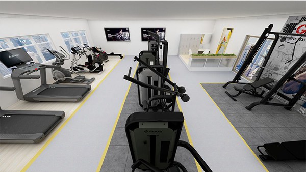 100平方健身房配置方案-广西壹号娱乐体育健身器材有限公司